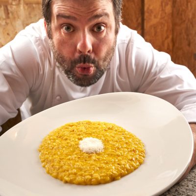 Jordi amb rissoto